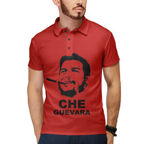 Мужское поло 3D с принтом Che Guevara в Кировске,  |  | 