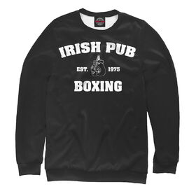 Мужской свитшот 3D с принтом Irish Pub Boxing ,  |  | 