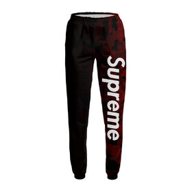 Женские спортивные штаны с принтом Supreme ,  |  | 