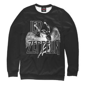 Мужской свитшот 3D с принтом Led Zeppelin в Санкт-Петербурге,  |  | 