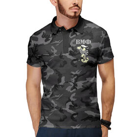 Мужская рубашка поло 3D с принтом Военно-Морской Флот в Тюмени,  |  | 