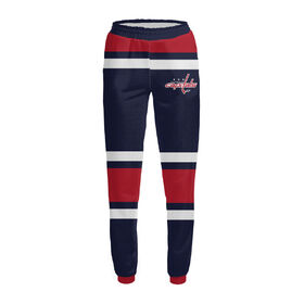 Женские спортивные штаны с принтом Washington Capitals ,  |  | 