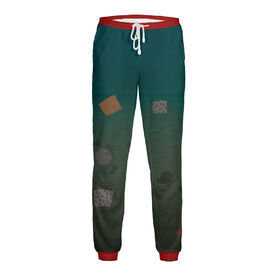 Мужские спортивные штаны с принтом Бомжстайл в Белгороде,  |  | Тематика изображения на принте: 