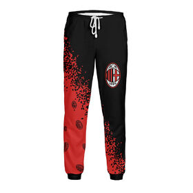 Мужские спортивные штаны с принтом AC Milan / Милан ,  |  | Тематика изображения на принте: 