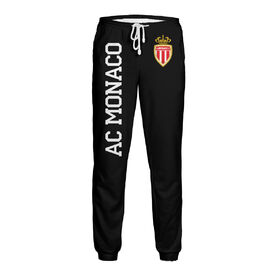 Мужские спортивные штаны с принтом Monaco в Курске,  |  | Тематика изображения на принте: 