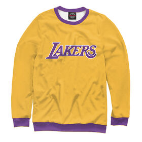 Мужской свитшот 3D с принтом Lakers ,  |  | Тематика изображения на принте: 