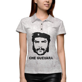 Женская рубашка поло 3D с принтом CHE GUEVARA в Тюмени,  |  | 