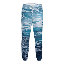 Мужские спортивные штаны с принтом Пучина моря в Тюмени,  |  | 