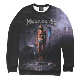 Мужской свитшот 3D с принтом Megadeth ,  |  | 