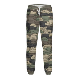Мужские спортивные штаны с принтом Диванные войска в Курске,  |  | 