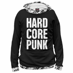 Женская толстовка 3D с принтом Hard core punk в Кировске,  |  | 