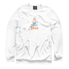 Женский свитшот 3D с принтом Java Logo в Кировске,  |  | Тематика изображения на принте: 