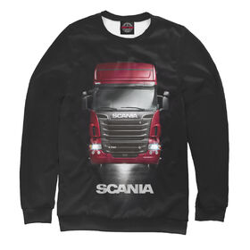 Мужской свитшот 3D с принтом Scania ,  |  | 