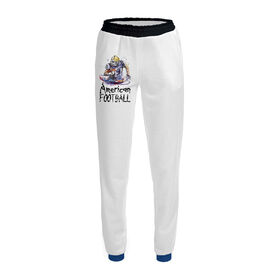 Женские спортивные штаны с принтом American football в Санкт-Петербурге,  |  | 