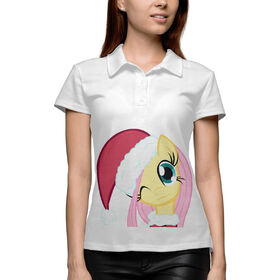 Женская рубашка поло 3D с принтом My Little Pony ,  |  | 