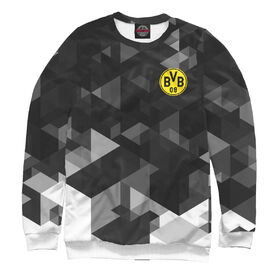 Женский свитшот 3D с принтом Borussia Dortmund ,  |  | 