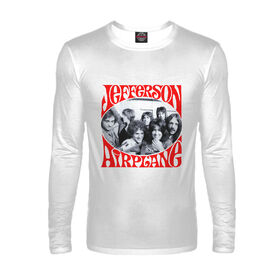 Мужской лонгслив с принтом Jefferson Airplane в Екатеринбурге,  |  | 