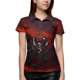 Женская рубашка поло 3D с принтом Tech N9ne K.O.D. в Петрозаводске,  |  | 