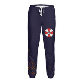 Мужские спортивные штаны с принтом Umbrella Corp ,  |  | Тематика изображения на принте: 