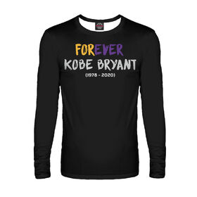 Мужской лонгслив с принтом Forever Kobe Bryant ,  |  | 