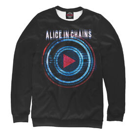 Мужской свитшот 3D с принтом Alice In Chains ,  |  | 