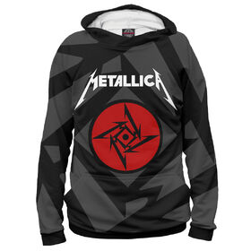 Худи 3D для мальчика с принтом Metallica , Сандвич,  плотность180 гр/кв. м.; Состав: 100% полиэстер | Ткань сандвич - ткань, специально разработанная для сублимационной печати. Снаружи это 100% полиэстеровый трикотаж, изнутри - 100% нежный хлопок.  Ткань мягкая, эластичная, хорошо держит форму. Ткань не мнется, гигиеничная, хорошо пропускает воздух, легко впитывает влагу, легко стирается и  быстро сохнет.  | 