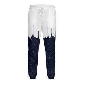 Мужские спортивные штаны с принтом Звездный лес ,  |  | 