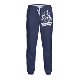 Мужские спортивные штаны с принтом Fight till death в Курске,  |  | Тематика изображения на принте: 