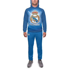 Мужской спортивный костюм с принтом Real Madrid в Санкт-Петербурге, 2 типа ткани |  | 
