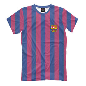 Мужская футболка 3D с принтом FC Barcelona Digne 19 , Выбор из 3-х типов ткани | <ul>
<li>Обычная ткань — интерлок, спортивный трикотаж. Плотность 140 г/м.кв. Состав: 100% полиэстер</li>
<li>Премиум ткань — джерси, мягкий трикотаж. Плотность 180 г/м.кв. Состав: 97% полиэстер, 3% эластан</li>
<li>Люкс ткань — кулирка, наиболее плотная и долговечня ткань. Плотность 210 г/м.кв. Состав: 97% полиэстер, 3% эластан</li>
</ul> | 