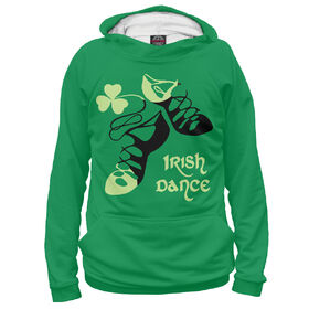 Женская толстовка 3D с принтом Ireland, Irish dance ,  |  | 