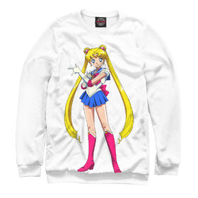 Женский свитшот 3D с принтом Sailor Moon ,  |  | 
