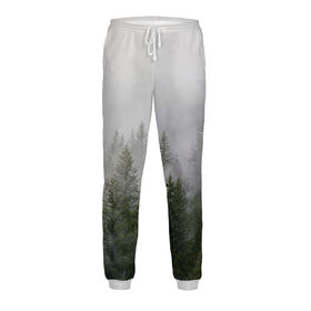 Мужские спортивные штаны с принтом Лес (FOREST) ,  |  | 