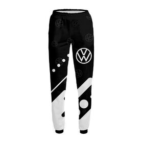 Женские спортивные штаны с принтом Volkswagen в Тюмени,  |  | 