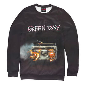 Мужской свитшот 3D с принтом Green Day альбом ,  |  | 
