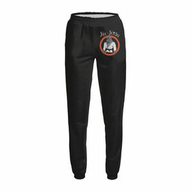 Женские спортивные штаны с принтом Jiu-Jitsu в Тюмени,  |  | 