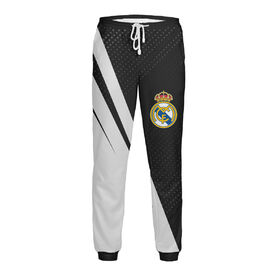 Мужские спортивные штаны с принтом Real Madrid в Белгороде,  |  | Тематика изображения на принте: 