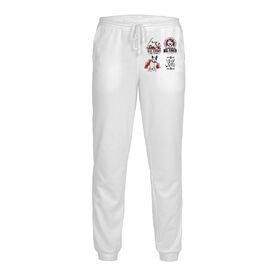 Мужские спортивные штаны с принтом Бультерьер в Курске,  |  | Тематика изображения на принте: 