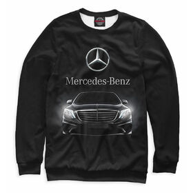 Женский свитшот 3D с принтом Mercedes-Benz ,  |  | 