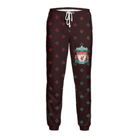 Мужские спортивные штаны с принтом Liverpool - Новый Год ,  |  | 