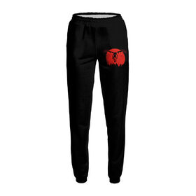 Женские спортивные штаны с принтом Death Note Рюк и луна в Белгороде,  |  | 