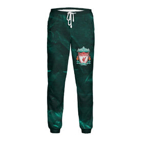 Мужские спортивные штаны с принтом Liverpool / Ливерпуль в Санкт-Петербурге,  |  | 