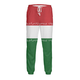 Мужские спортивные штаны с принтом Таджикистан в Курске,  |  | Тематика изображения на принте: 