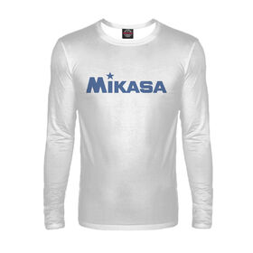 Мужской лонгслив с принтом Mikasa в Петрозаводске,  |  | Тематика изображения на принте: 