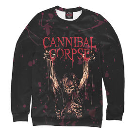 Женский свитшот 3D с принтом Cannibal Corpse в Екатеринбурге,  |  | 