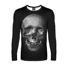 Мужской лонгслив с принтом Cool skull ,  |  | 