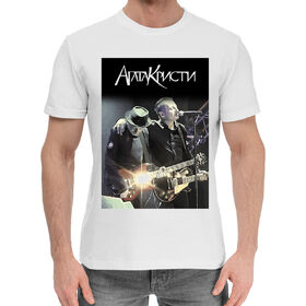 Мужская хлопковая футболка с принтом Агата Кристи в Белгороде,  |  | 