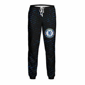 Мужские спортивные штаны с принтом Chelsea F.C. в Курске,  |  | Тематика изображения на принте: 