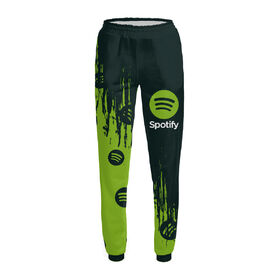 Женские спортивные штаны с принтом Spotify / Спотифай в Белгороде,  |  | 