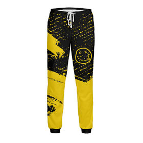 Мужские спортивные штаны с принтом Nirvana / Нирвана в Курске,  |  | Тематика изображения на принте: 